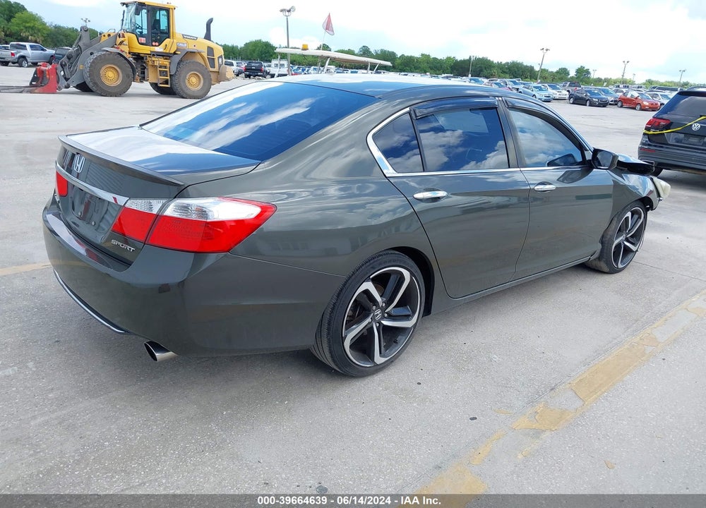 2015 HONDA ACCORD SPORT VIN: 1HGCR2F59FA070604