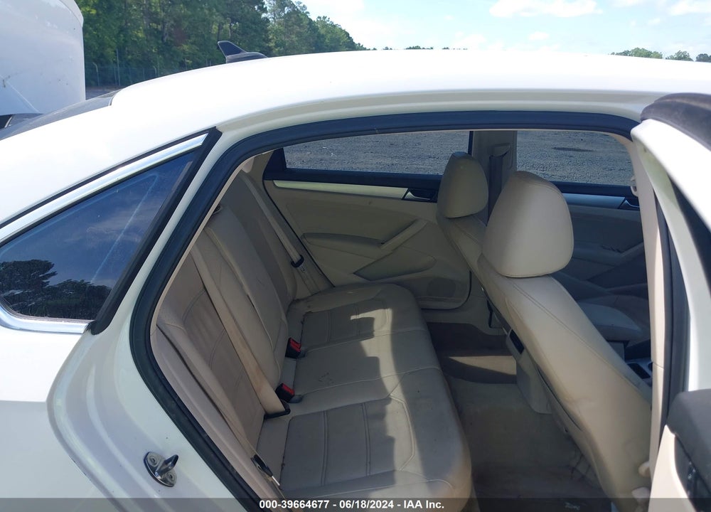 2013 VOLKSWAGEN PASSAT 2.5L SE VIN: 1VWBP7A34DC142505