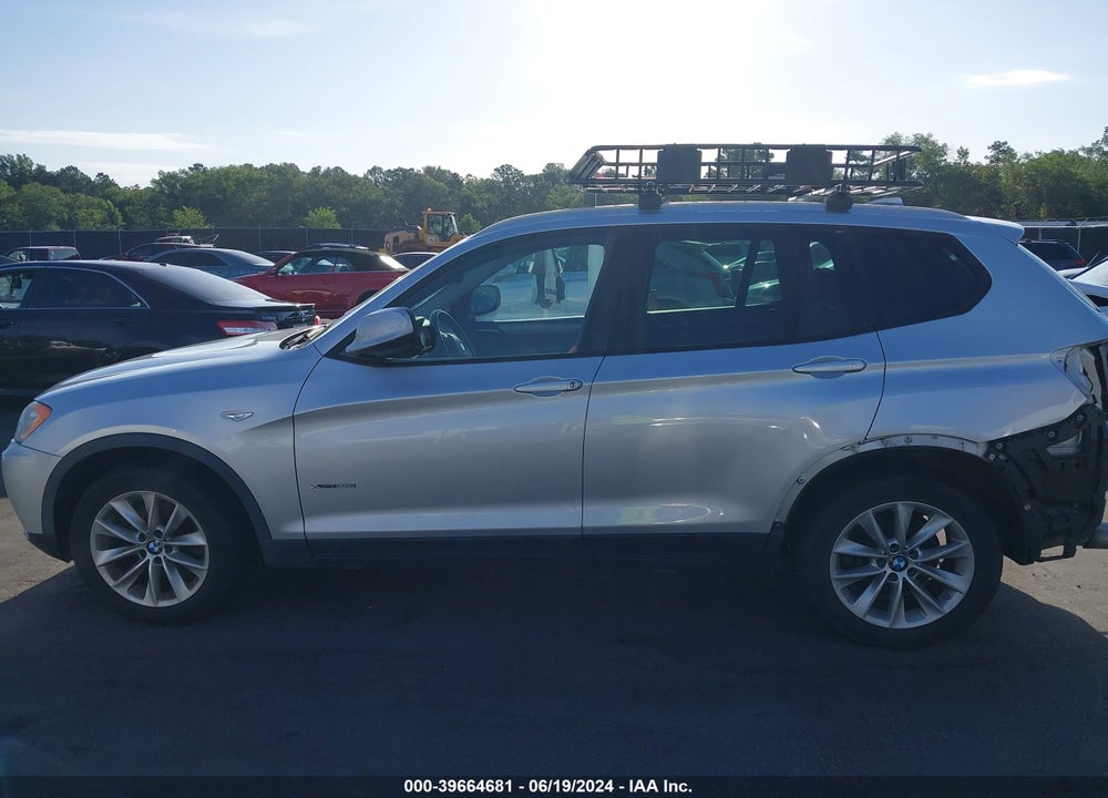 2014 BMW X3 XDRIVE28I VIN: 5UXWX9C53E0D35392
