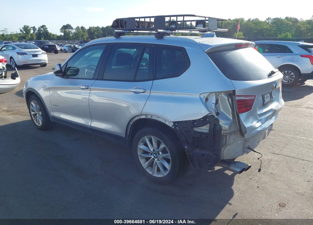 2014 BMW X3 XDRIVE28I VIN: 5UXWX9C53E0D35392