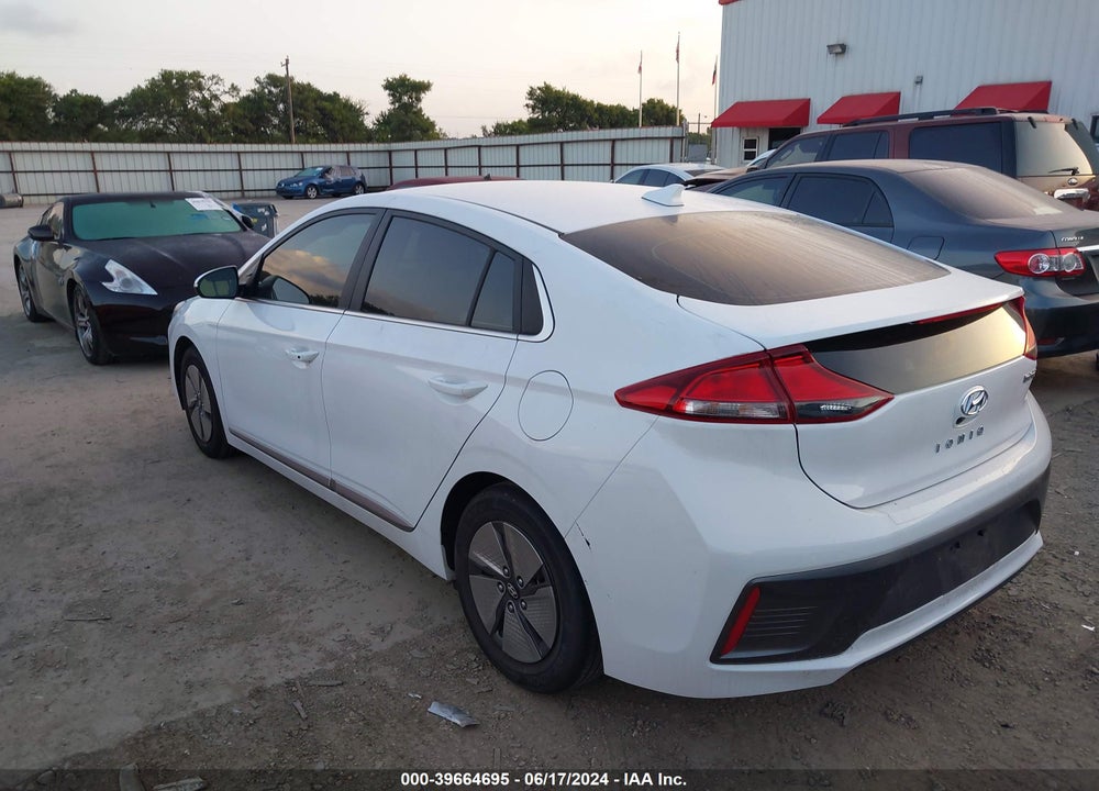 2022 HYUNDAI IONIQ HYBRID SE VIN: KMHC75LC2NU284982