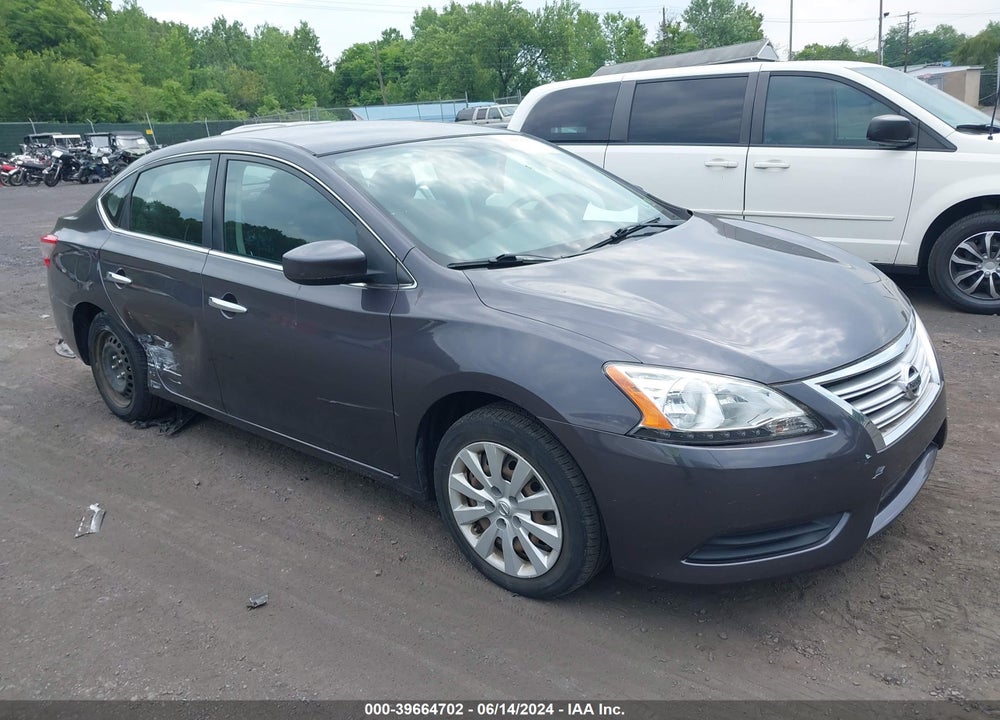 2014 NISSAN SENTRA SV VIN: 3N1AB7AP9EY219140