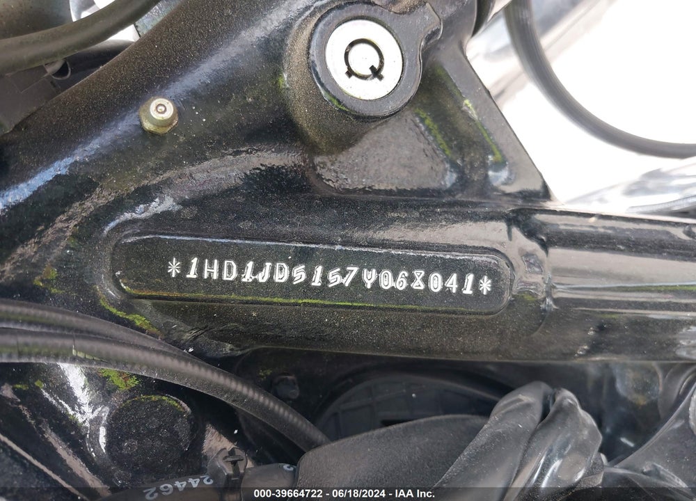 2007 HARLEY-DAVIDSON FLSTN VIN: 1HD1JD5157Y068041