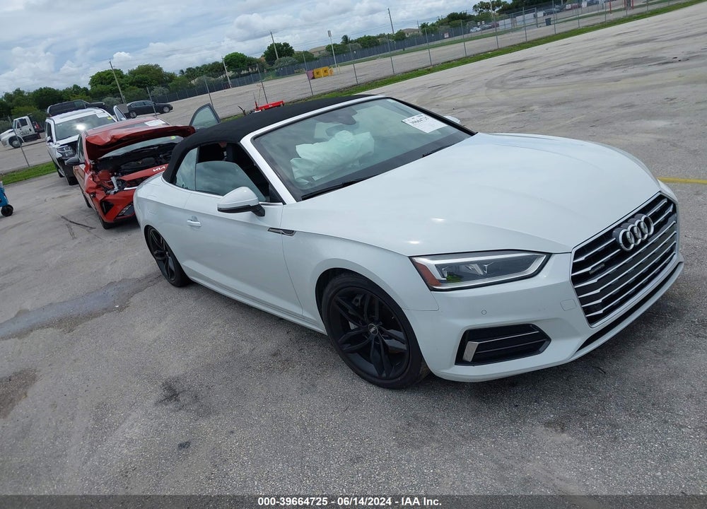 2019 AUDI A5 45 PREMIUM VIN: WAUYNGF57KN000452