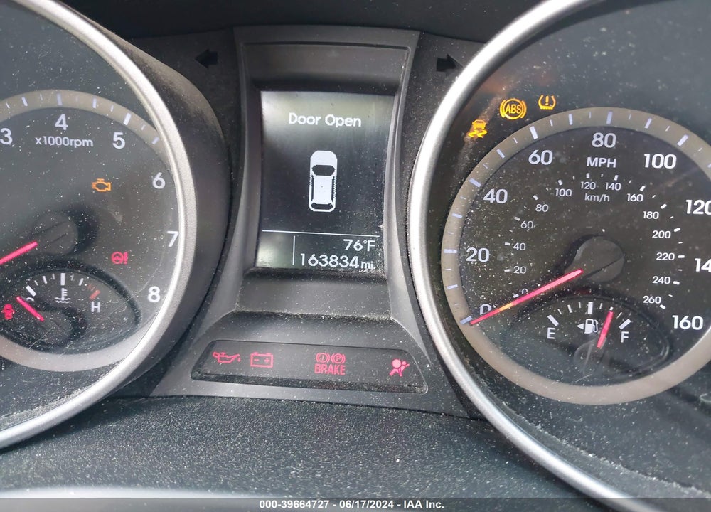2014 HYUNDAI SANTA FE SPORT 2.4L VIN: 5XYZTDLB0EG159119