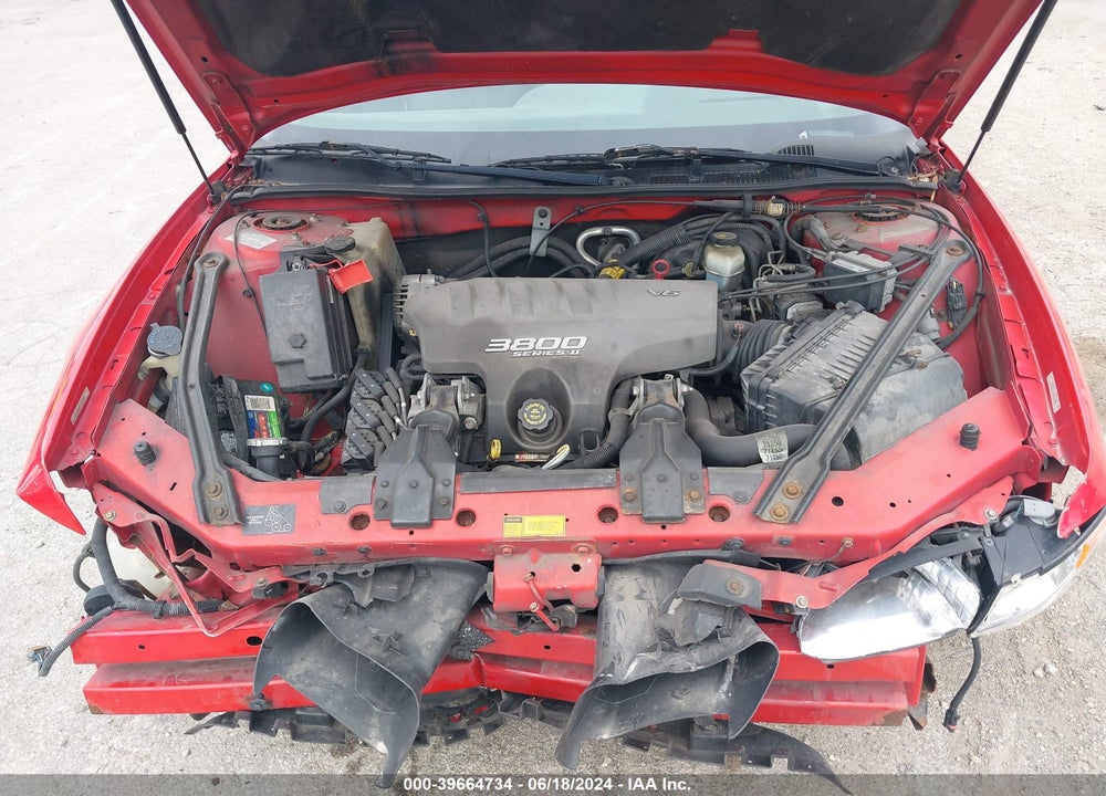2000 PONTIAC GRAND PRIX GT VIN: 1G2WP52KXYF278810
