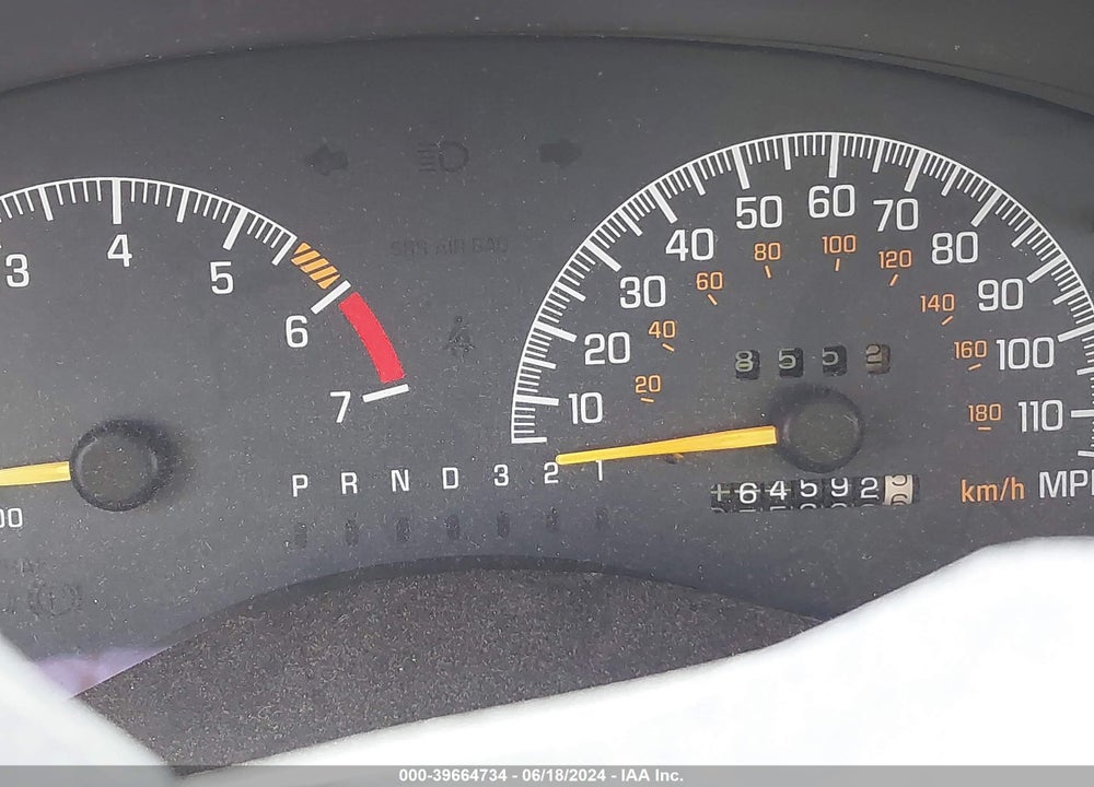 2000 PONTIAC GRAND PRIX GT VIN: 1G2WP52KXYF278810