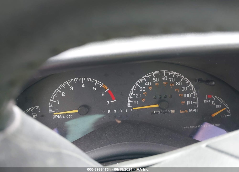 2000 PONTIAC GRAND PRIX GT VIN: 1G2WP52KXYF278810