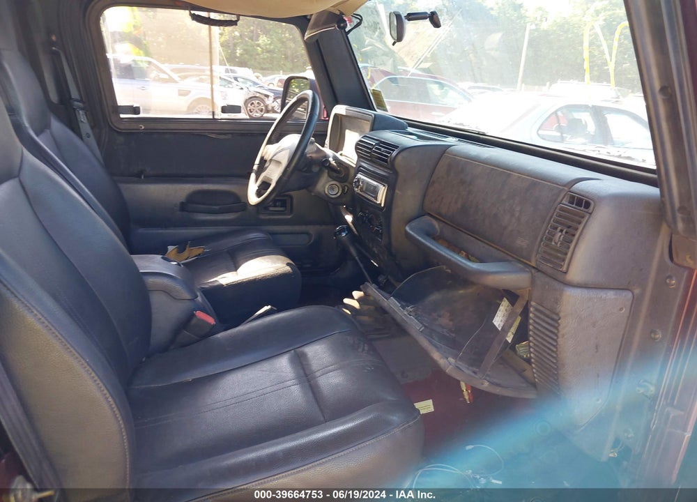 2003 JEEP WRANGLER RUBICON VIN: 1J4FA69S63P306608