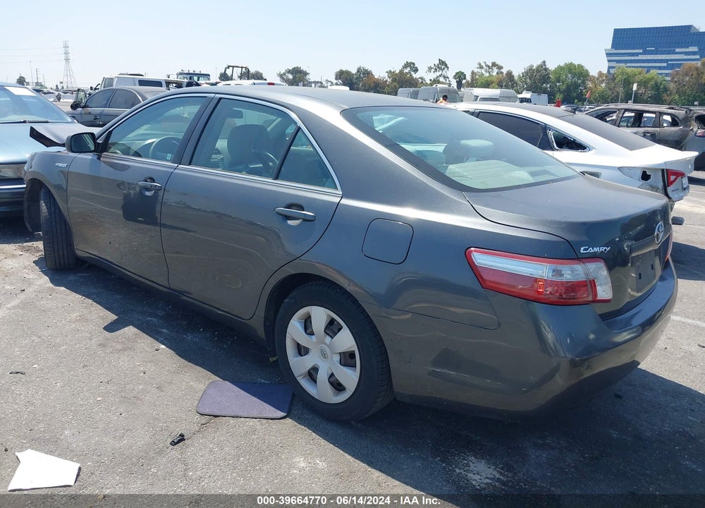 2008 TOYOTA CAMRY HYBRID VIN: 4T1BB46K18U036699