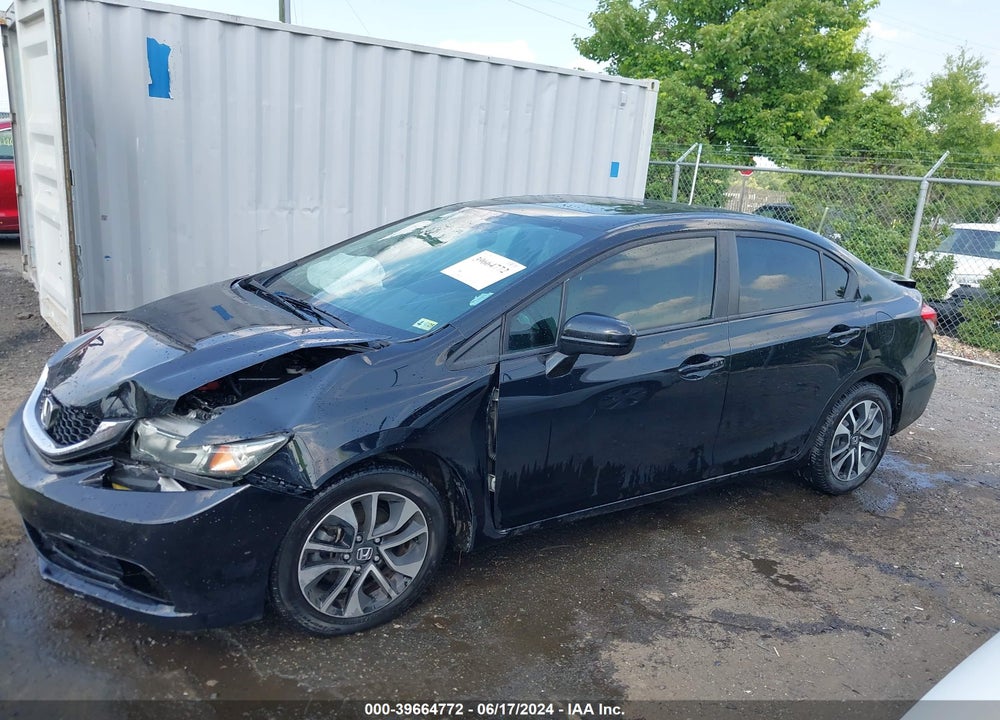 2015 HONDA CIVIC EX VIN: 19XFB2F80FE000402
