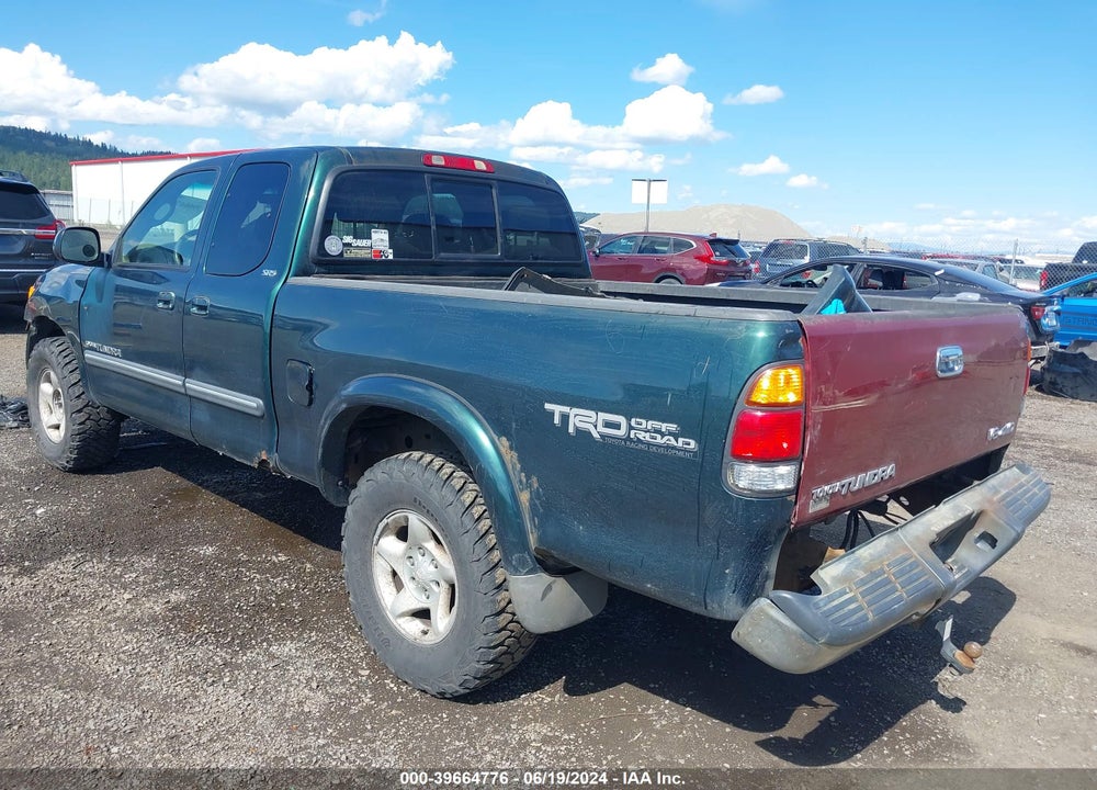 2003 TOYOTA TUNDRA SR5 V8 VIN: 5TBBT44183S425440