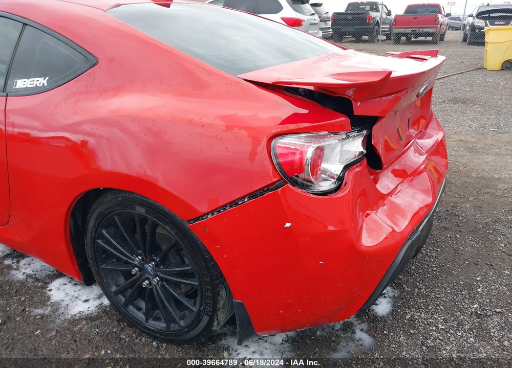 2015 SUBARU BRZ LIMITED VIN: JF1ZCAC19F9604133