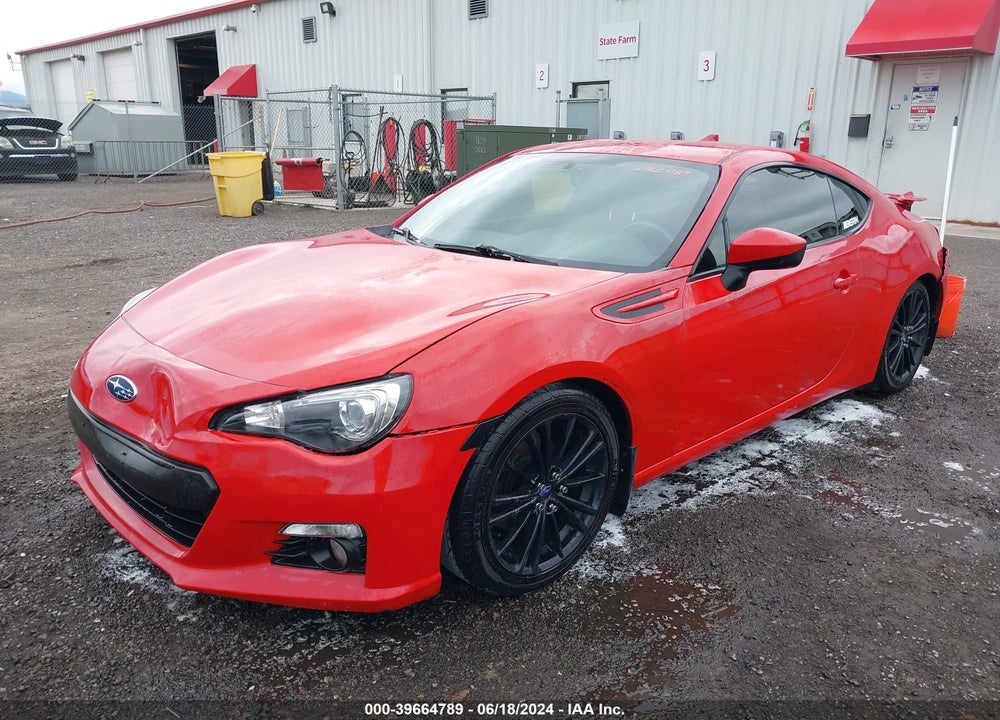 2015 SUBARU BRZ LIMITED VIN: JF1ZCAC19F9604133