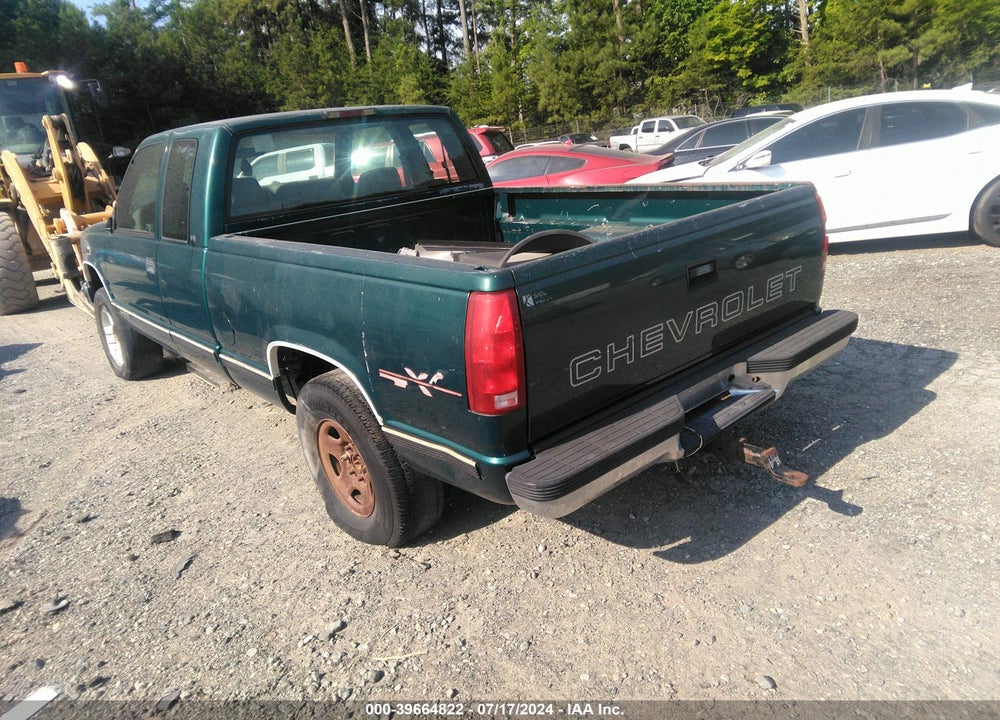1998 CHEVROLET K1500 FLEETSIDE VIN: 1GCEK19M9WE205386