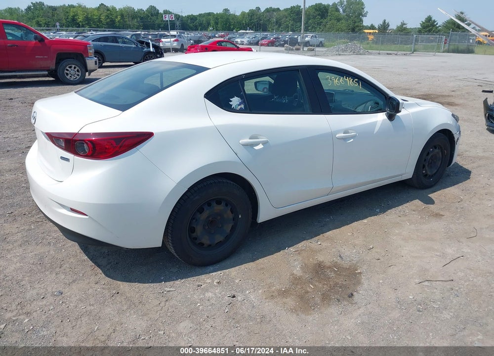 2016 MAZDA 3 I SPORT VIN: 3MZBM1T76GM257440