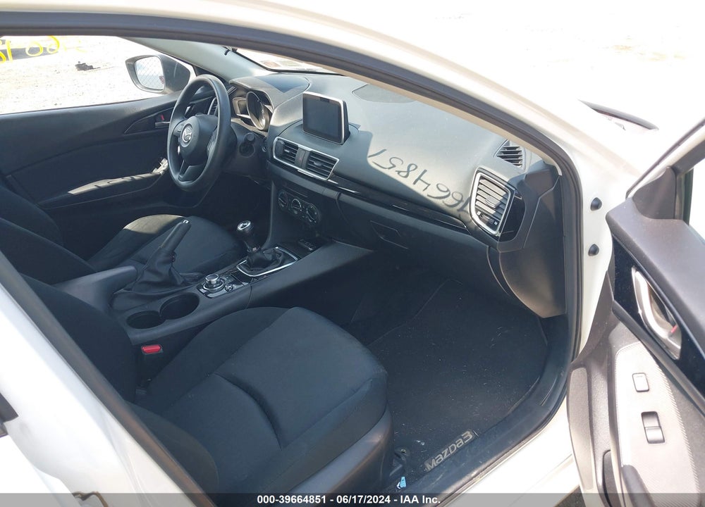 2016 MAZDA 3 I SPORT VIN: 3MZBM1T76GM257440