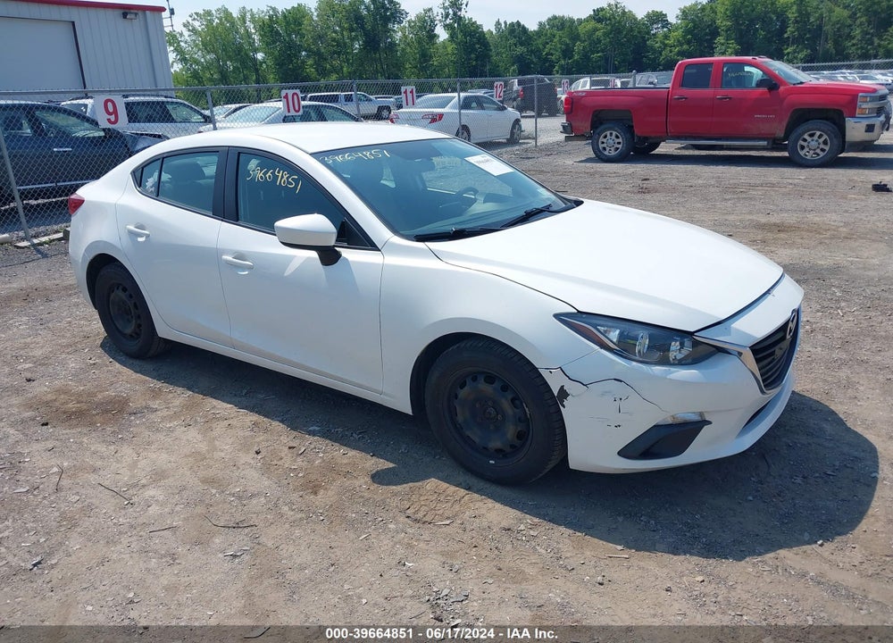 2016 MAZDA 3 I SPORT VIN: 3MZBM1T76GM257440