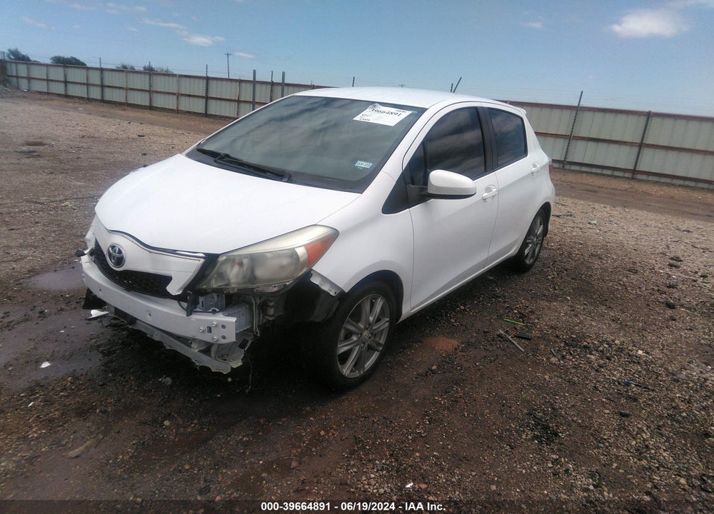 2013 TOYOTA YARIS SE VIN: JTDKTUD35DD563507