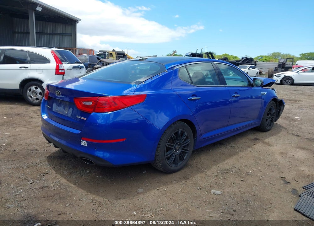 2015 KIA OPTIMA SX VIN: 5XXGR4A69FG402640