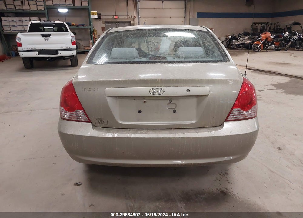 2006 HYUNDAI ELANTRA GLS/LIMITED VIN: KMHDN46D46U341872