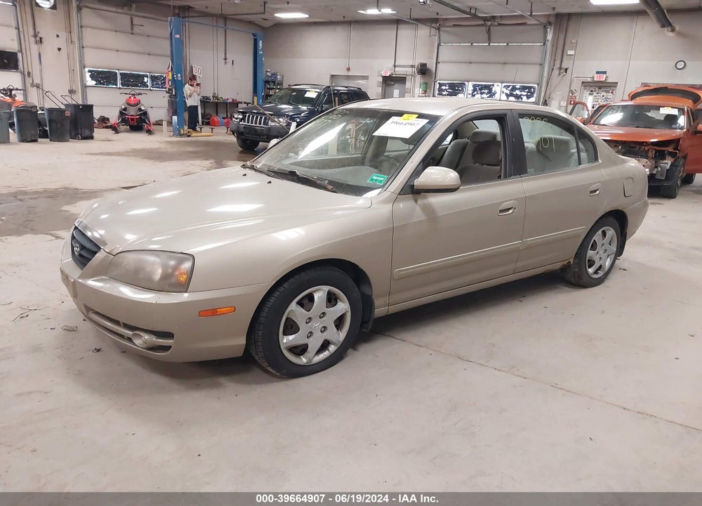 2006 HYUNDAI ELANTRA GLS/LIMITED VIN: KMHDN46D46U341872
