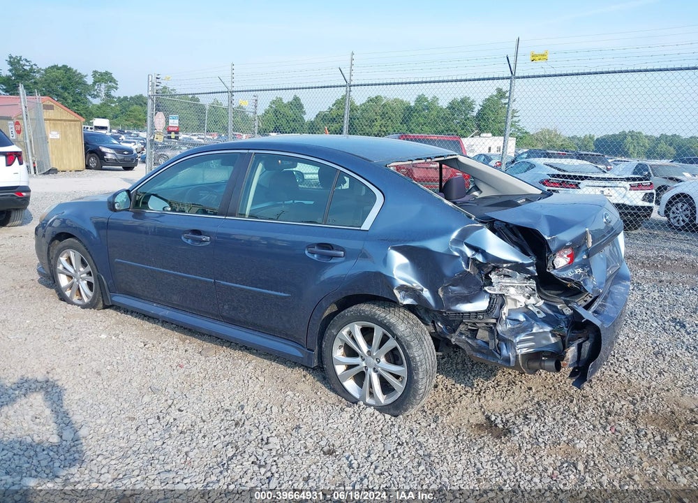2013 SUBARU LEGACY 2.5I PREMIUM VIN: 4S3BMBC61D3017208