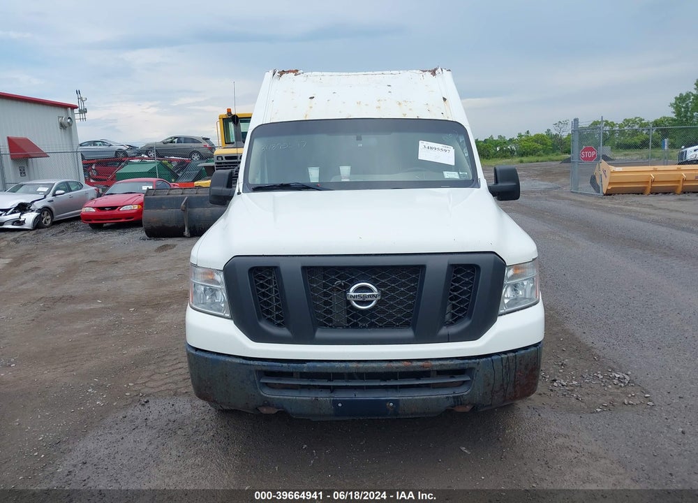 2015 NISSAN NV CARGO NV2500 HD VIN: 1N6BF0LY9FN800202