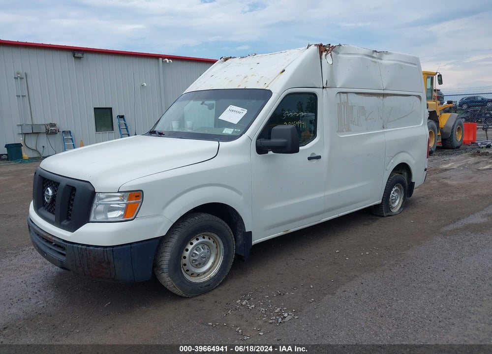 2015 NISSAN NV CARGO NV2500 HD VIN: 1N6BF0LY9FN800202