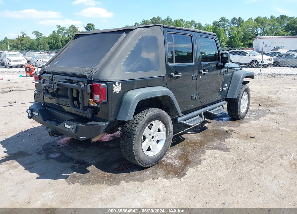 2012 JEEP WRANGLER UNLIMITED SPORT VIN: 1C4BJWDG4CL245063