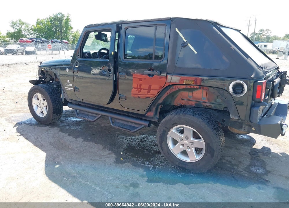 2012 JEEP WRANGLER UNLIMITED SPORT VIN: 1C4BJWDG4CL245063