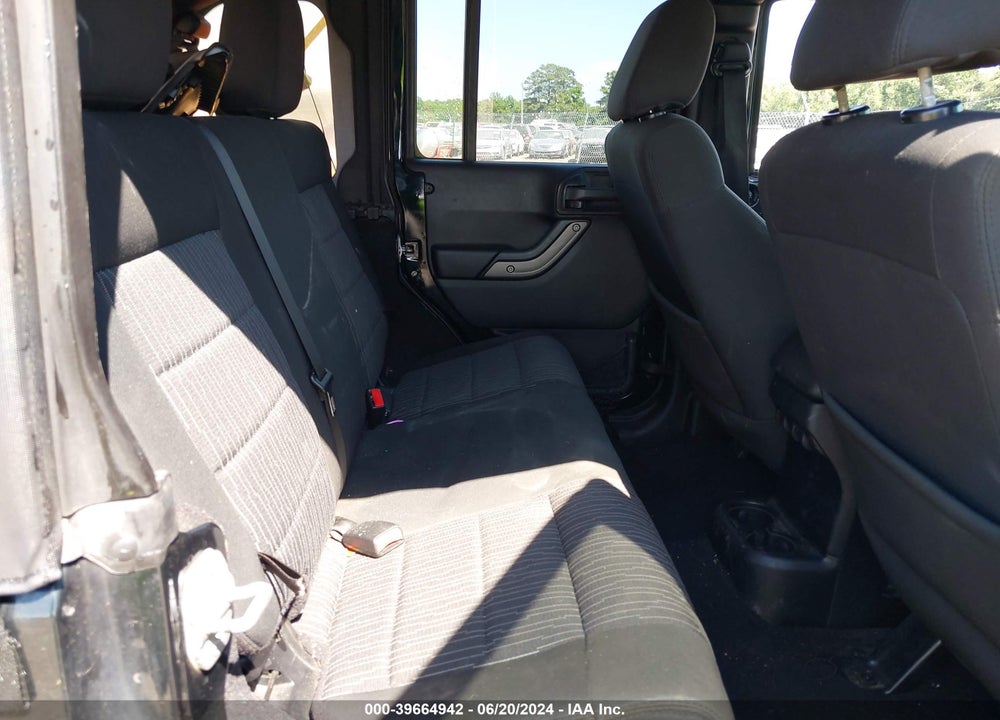 2012 JEEP WRANGLER UNLIMITED SPORT VIN: 1C4BJWDG4CL245063