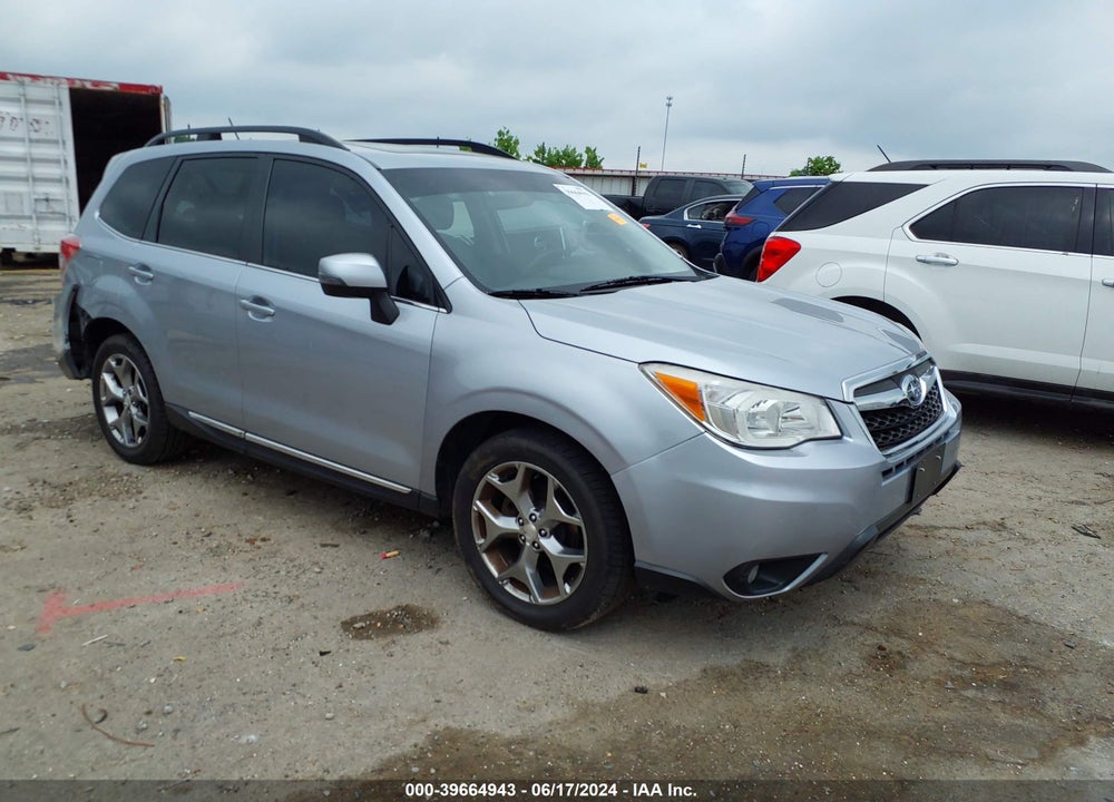 2015 SUBARU FORESTER 2.5I TOURING VIN: JF2SJAWC5FH490184