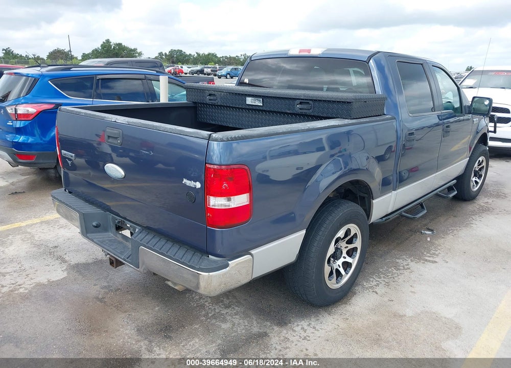 2006 FORD F-150 XLT VIN: 1FTRW12W56KC64650