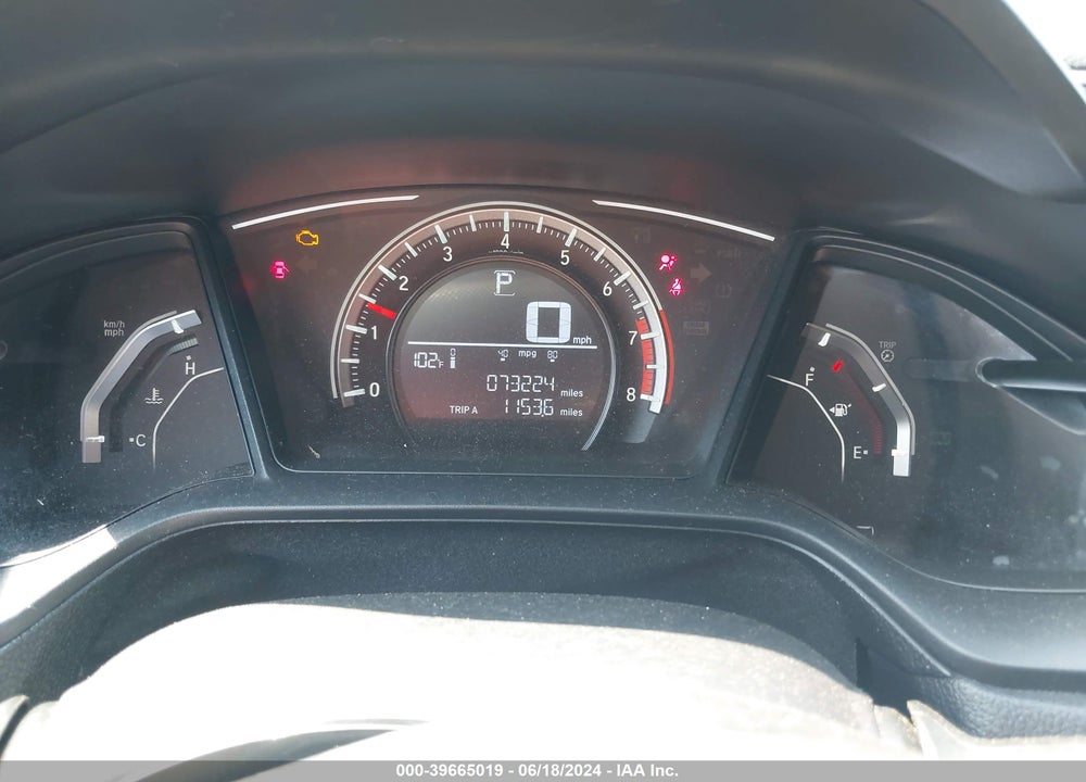2017 HONDA CIVIC LX VIN: 2HGFC2F59HH550936
