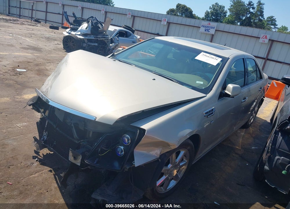 2008 CADILLAC STS V6 VIN: 1G6DK67V680214747