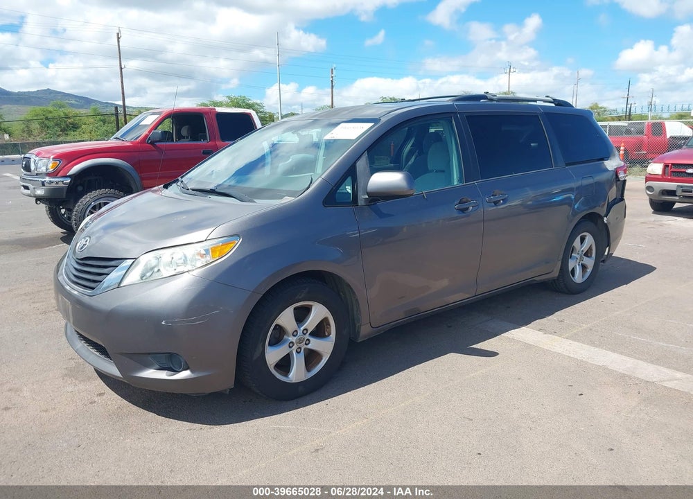 2011 TOYOTA SIENNA LE V6/LE V6 AUTO ACCESS SEAT VIN: 5TDKK3DCXBS174778