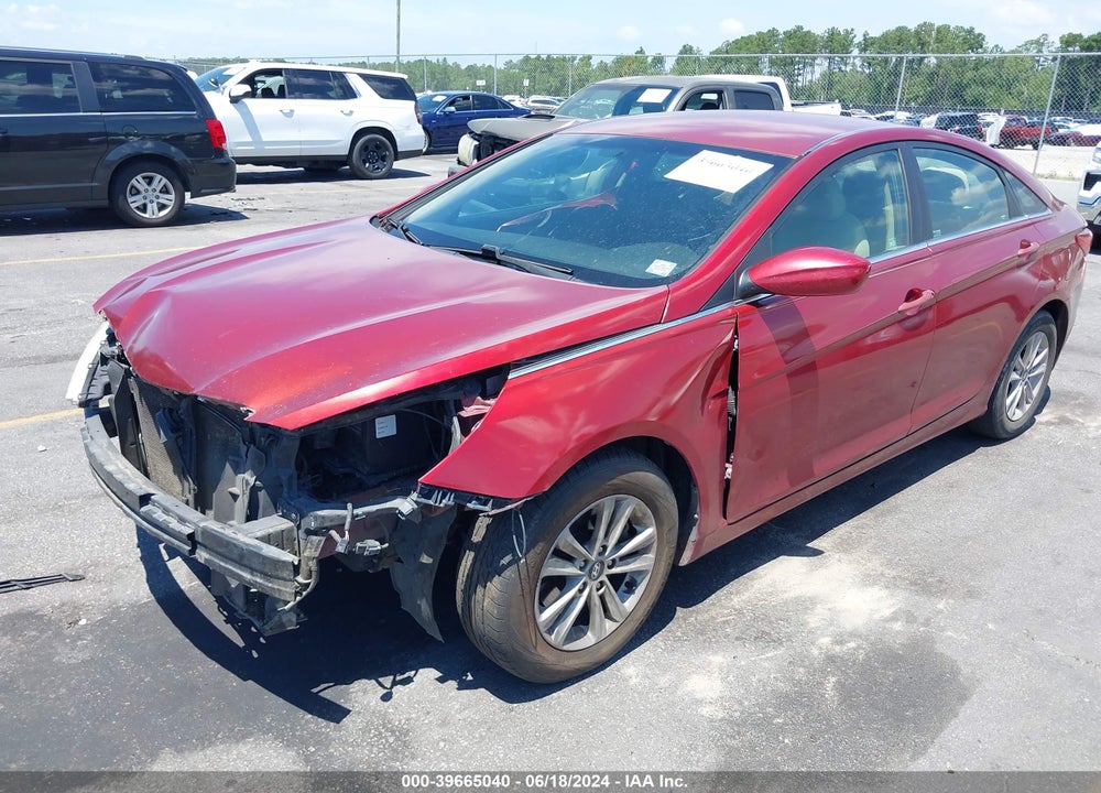 2013 HYUNDAI SONATA GLS VIN: 5NPEB4AC5DH672774