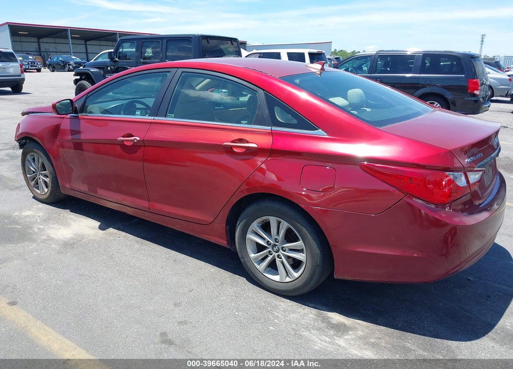 2013 HYUNDAI SONATA GLS VIN: 5NPEB4AC5DH672774