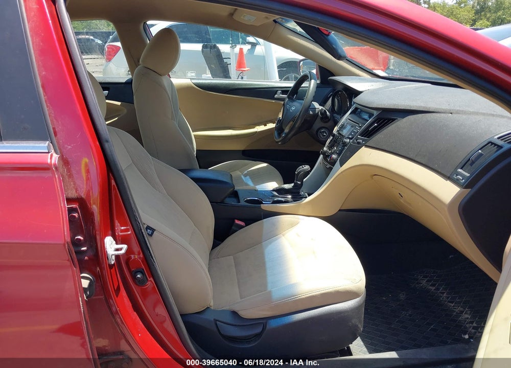 2013 HYUNDAI SONATA GLS VIN: 5NPEB4AC5DH672774