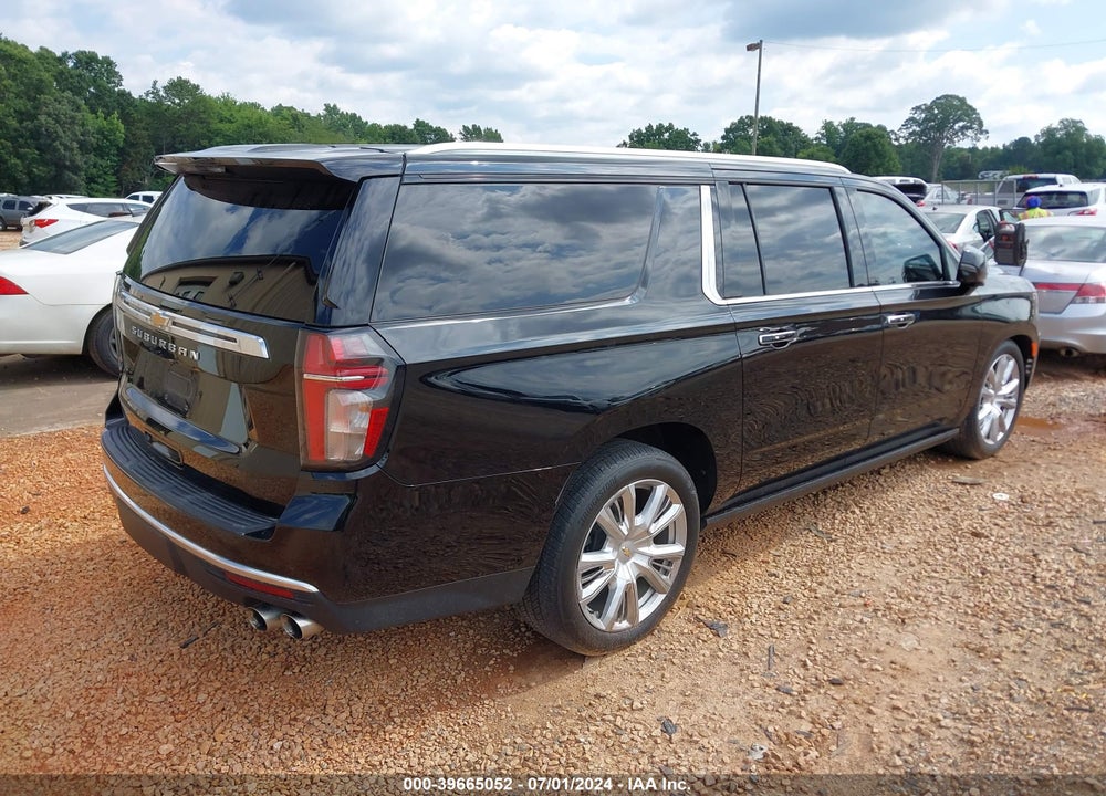 2021 CHEVROLET SUBURBAN 4WD HIGH COUNTRY VIN: 1GNSKGKL7MR331217