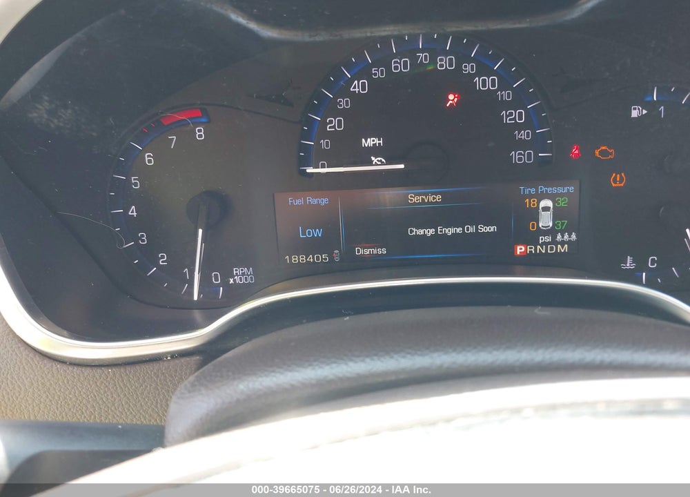 2015 CADILLAC SRX PERFORMANCE COLLECTION VIN: 3GYFNFE3XFS571508