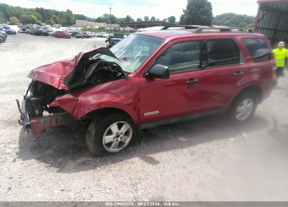 2008 FORD ESCAPE XLT VIN: 1FMCU93Z48KD50453