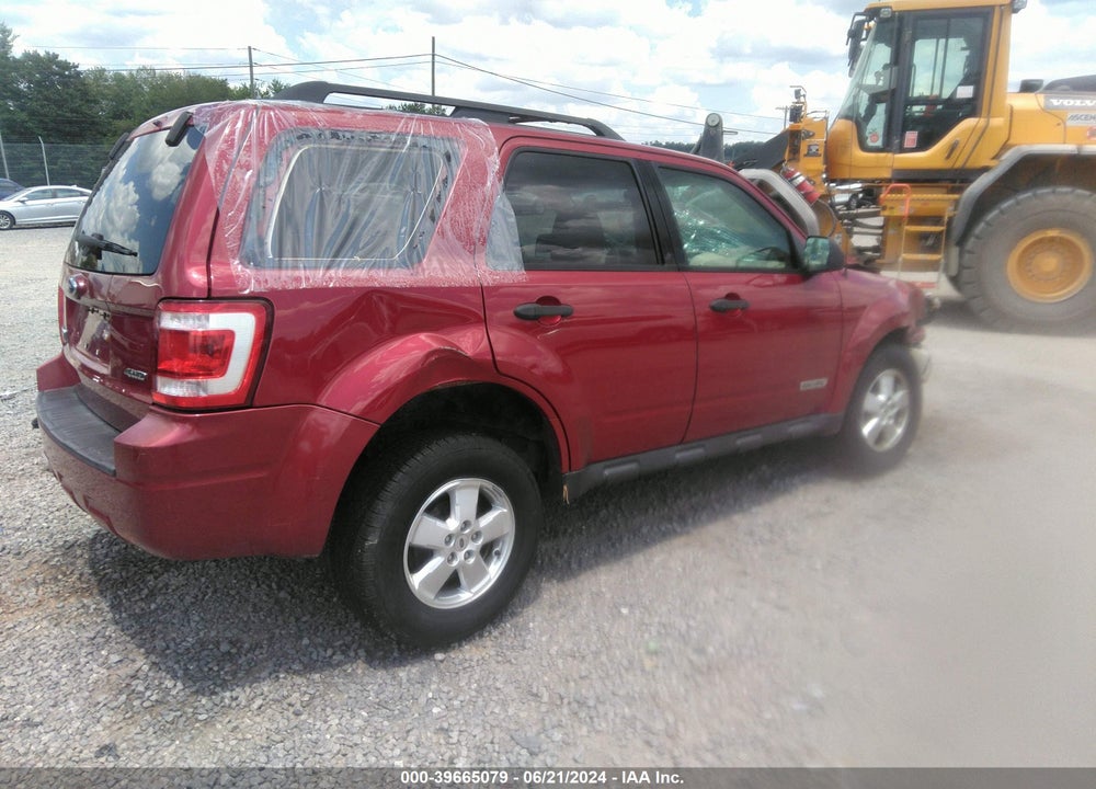 2008 FORD ESCAPE XLT VIN: 1FMCU93Z48KD50453