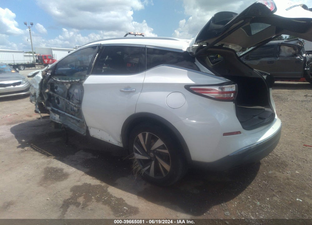 2015 NISSAN MURANO PLATINUM VIN: 5N1AZ2MG7FN241476