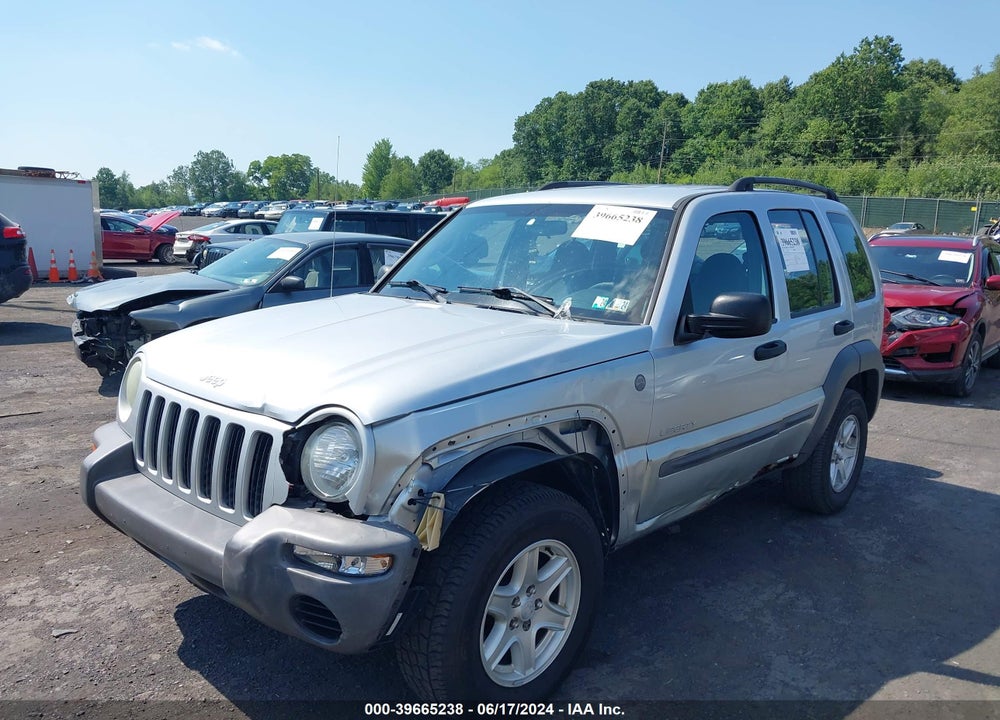 2004 JEEP LIBERTY SPORT VIN: 1J4GL48K84W198049