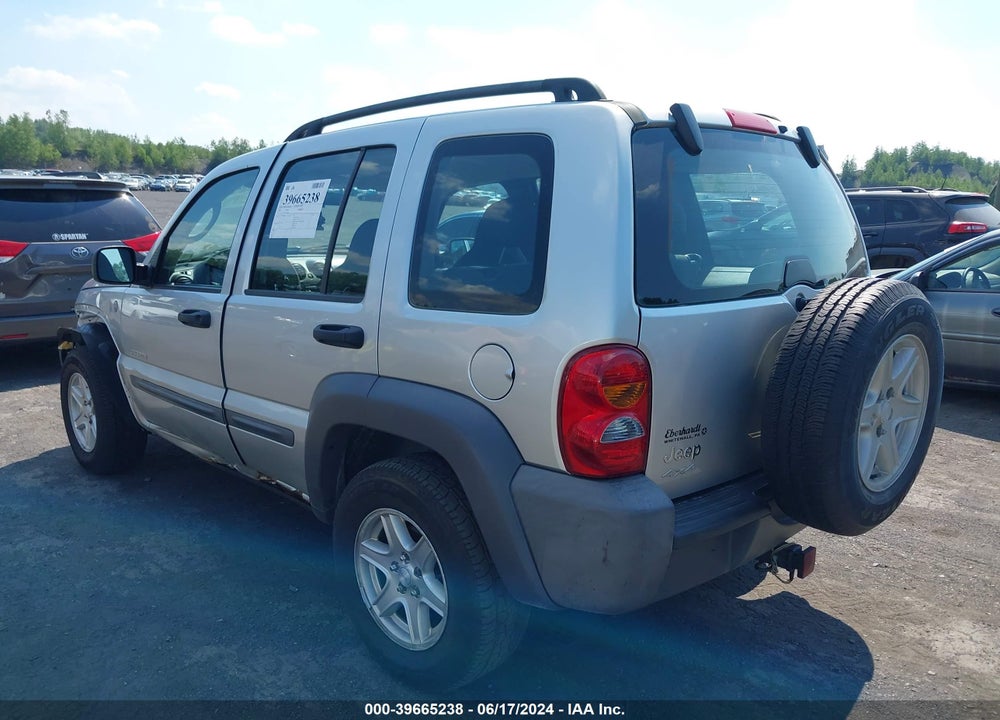 2004 JEEP LIBERTY SPORT VIN: 1J4GL48K84W198049