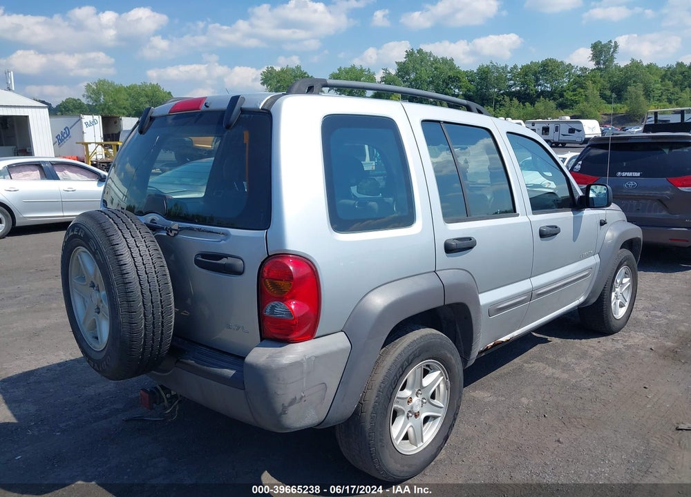 2004 JEEP LIBERTY SPORT VIN: 1J4GL48K84W198049