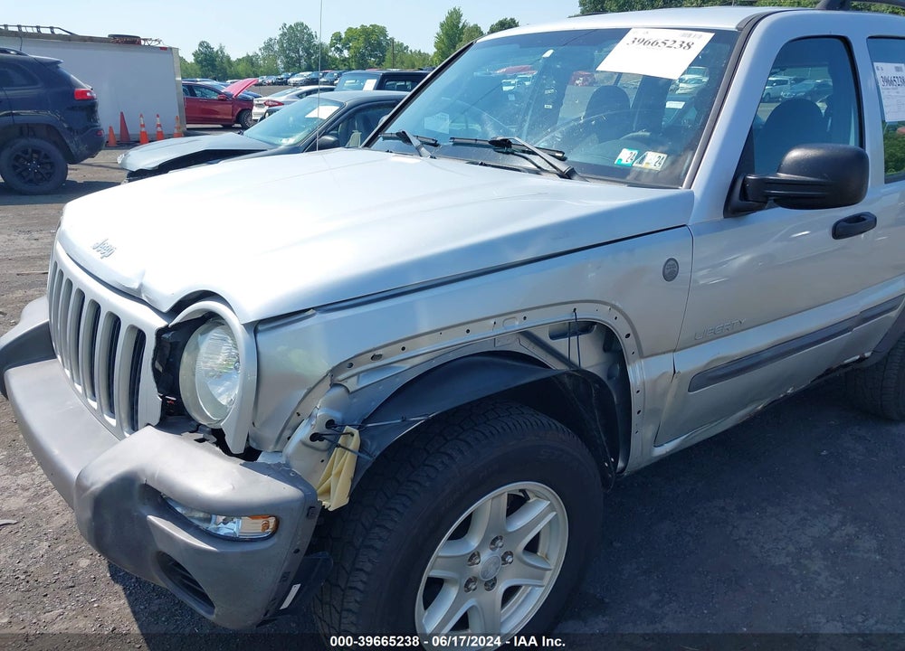 2004 JEEP LIBERTY SPORT VIN: 1J4GL48K84W198049