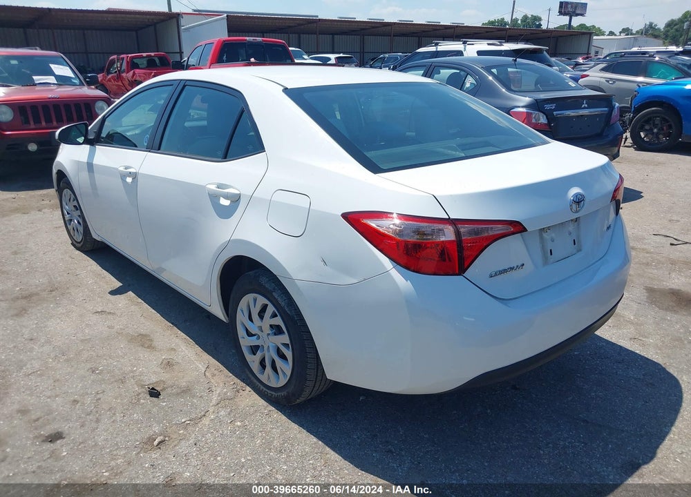 2019 TOYOTA COROLLA LE VIN: 5YFBURHE3KP904175